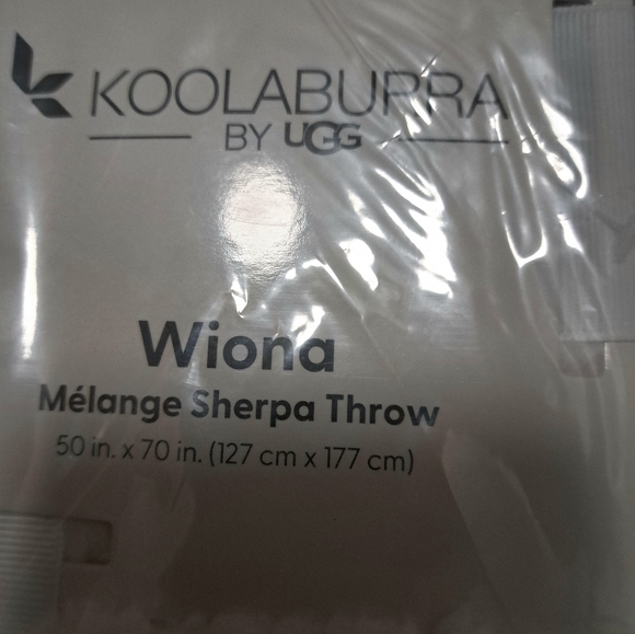 Koolaburra By LGG WIONA SHERPA THROW 50X70 NWT - Picture 2 of 5